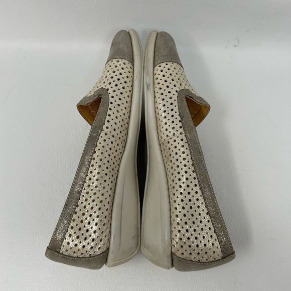 Unity in Diversity Metallic Perforated Cap Toe Slip On Flats, Women’s Size EU 36 - Picture 10 of 13